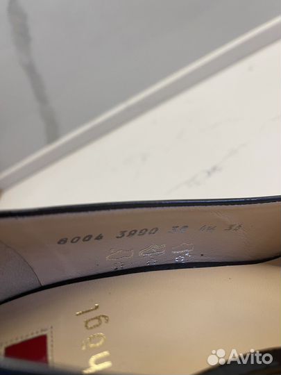 Туфли женские 36 размер Hogl темно-серые