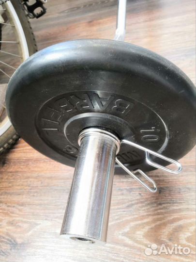 Штанга с блинами