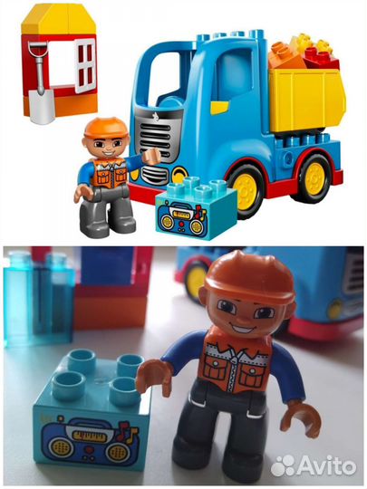 Lego duplo 3 набора + допы