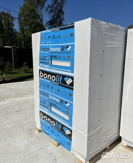 Пеноблок Газосиликатные блоки Бонолит (Bonolit)