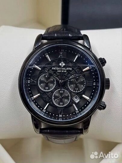 Мужские часы Patek Philippe Black (Всё активно)