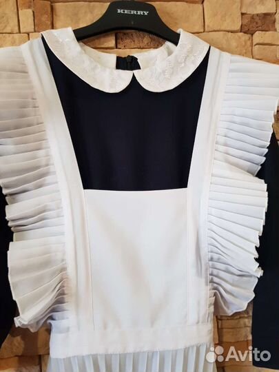 Школьная форма с фартуком рост 170 см