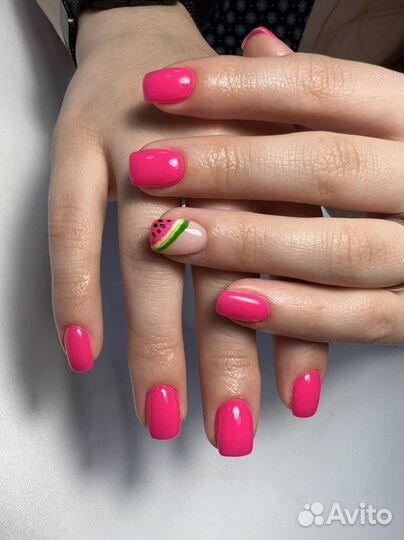 Маникюр, педикюр полный smart, японский маникюр