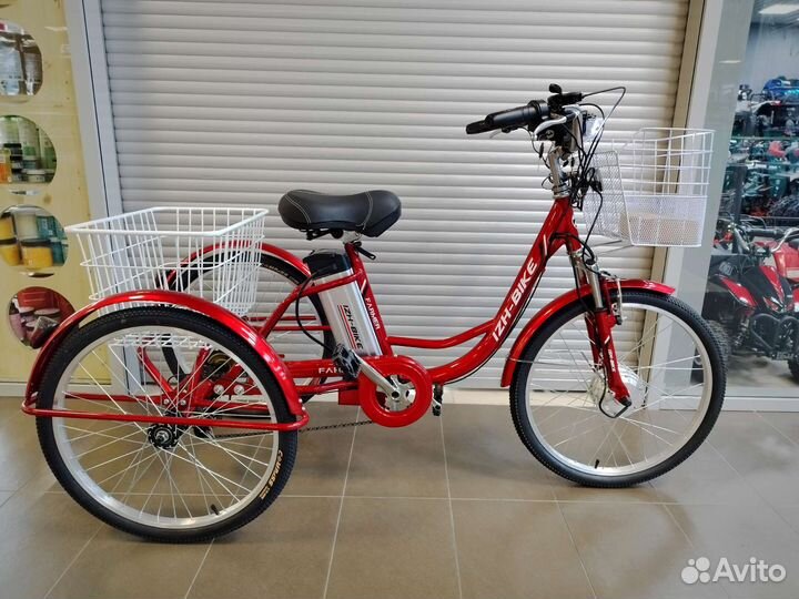 Электрический трехколесный велосипед IZH-bike