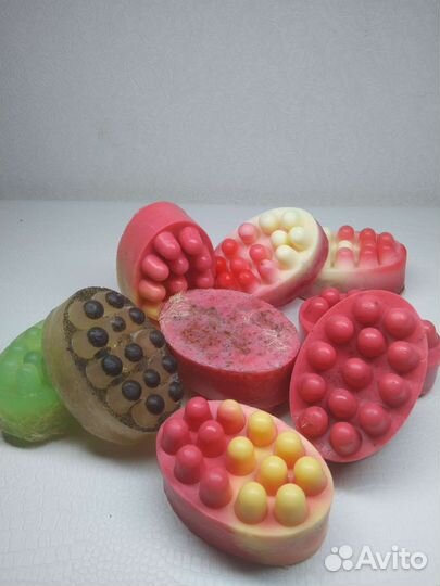 Массажное мыло с люфой