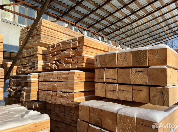 Доска обрезная 25х100х6000мм с доставкой