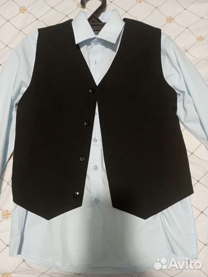Жилет школьный для мальчика 140-146