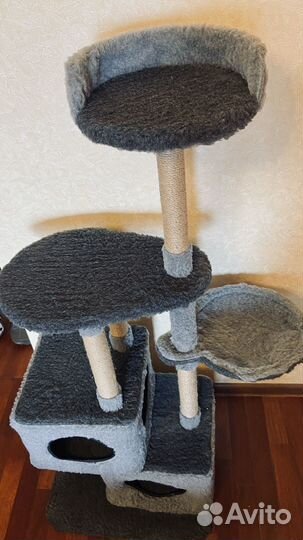 Домик игровой комплекс когтеточка для кошек