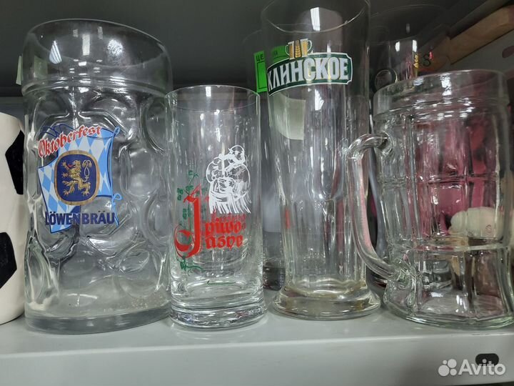 Пивные кружки и бокалы бу