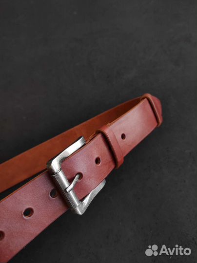 Ремень мужской ручной работы
