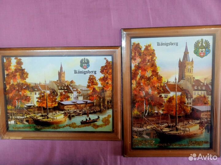 СССР картины с Янтарем рог