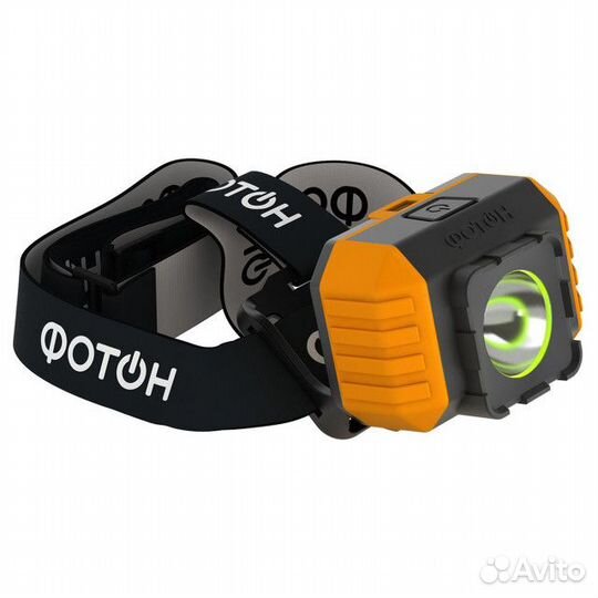 Фонарь налобный светодиодный фотон 3Вт IP54 RSH-70