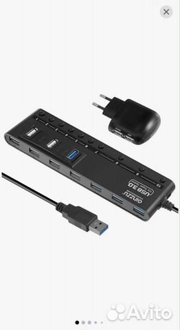 USB-концентратор Ginzzu