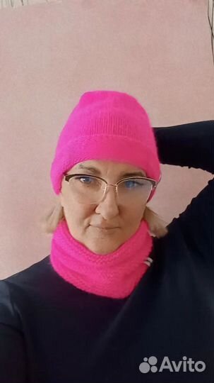 Шапка бини, снуд