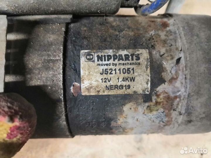 Стартер nissan primera p12 1.8 МКПП