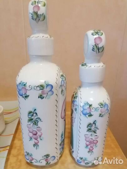 Набор Штоф с чарками казак и казачка