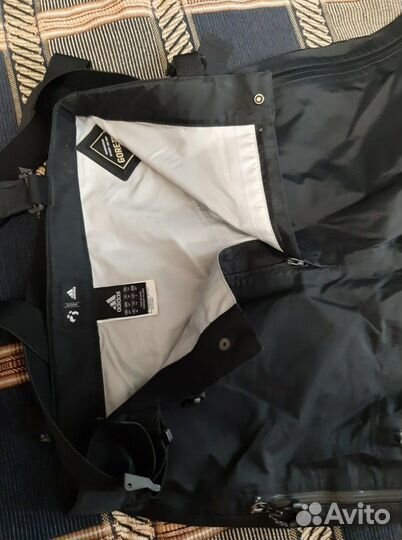 Лыж.разминочные штаны adidas gore-tex 44 разм