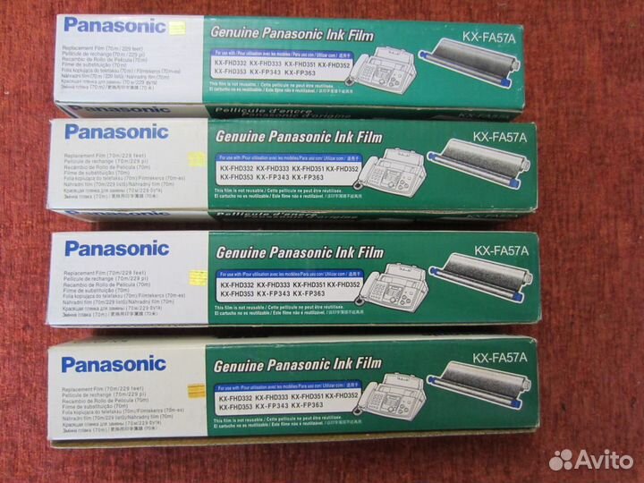Термопленка Panasonic KX-FA57A для факса (продаю)