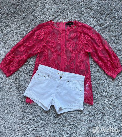 12 лет Блузка Twin-Set и шорты Levi’s