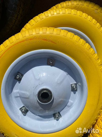 Колеса на тележку садовую