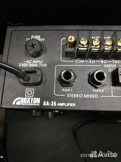 Микшер-усилитель Roxton AA-35 Professional