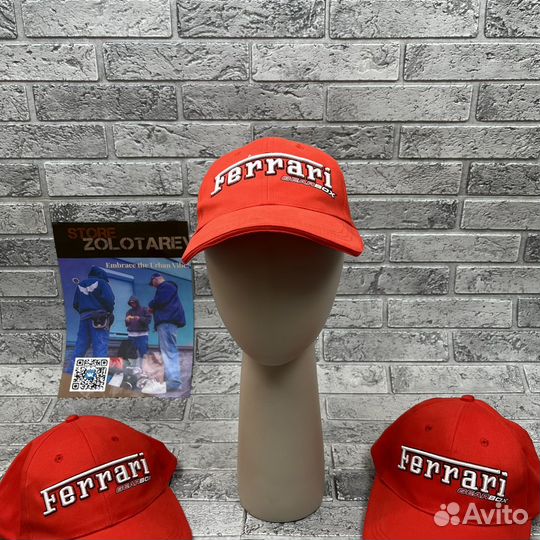 Официальная Кепка Ferrari GearBox Strapback Hat