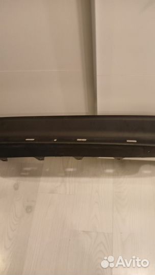 Юбка заднего бампера Toyota Camry 8 XV70