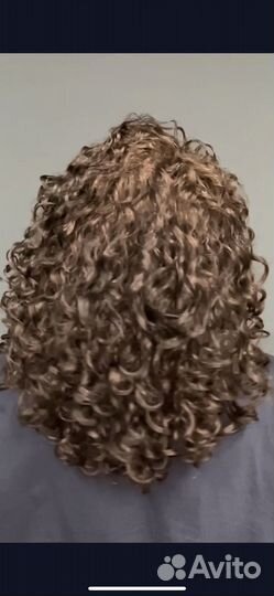 Био завивка волос, прикорневой объем, афро кудри