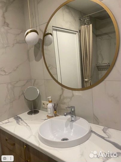 Круглое зеркало в салон красоты с доставкой