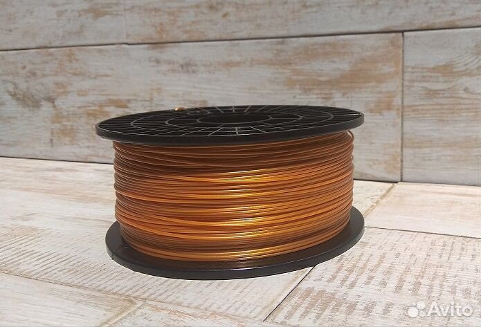 Petg Пластик для 3Д принтера серебристый 1.75мм