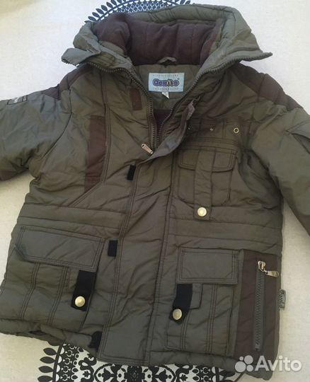 Зимний комплект для мальчика 110