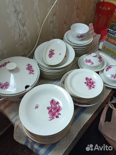 Столовый сервиз гдр Кольдиц Фарфор