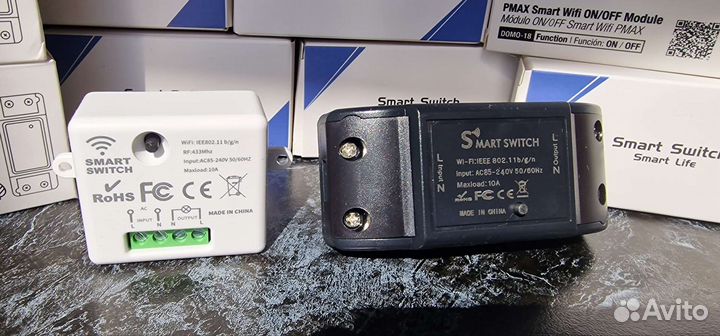 Умная розетка wifi. (реле)