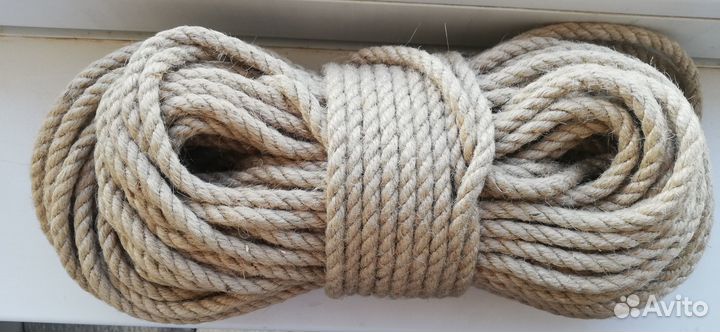 Джутовый канат 8 мм