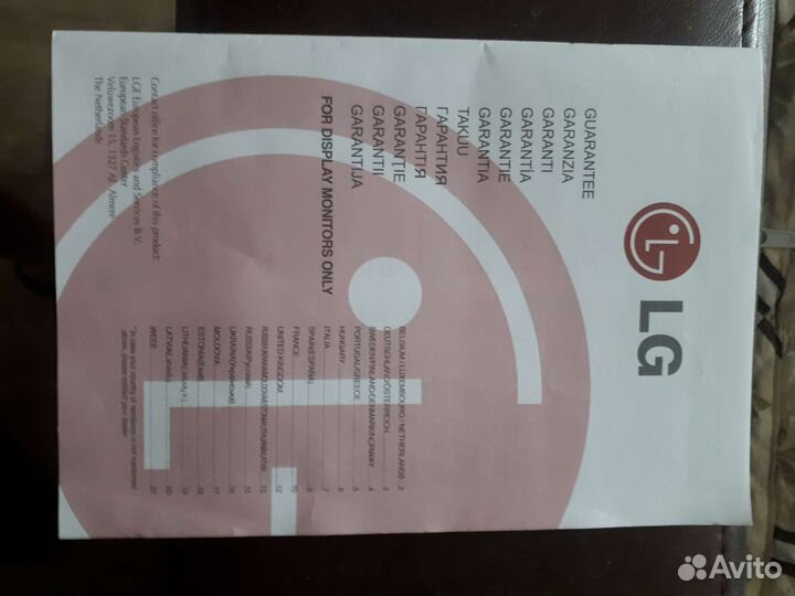 Монитор LG flatron w2234s