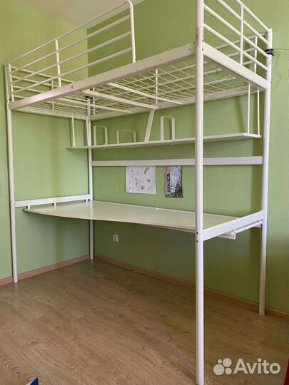 Детская кровать IKEA стол