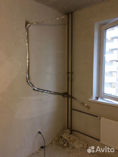 Закладка трасс под кондиционер,Монтаж, ремонт