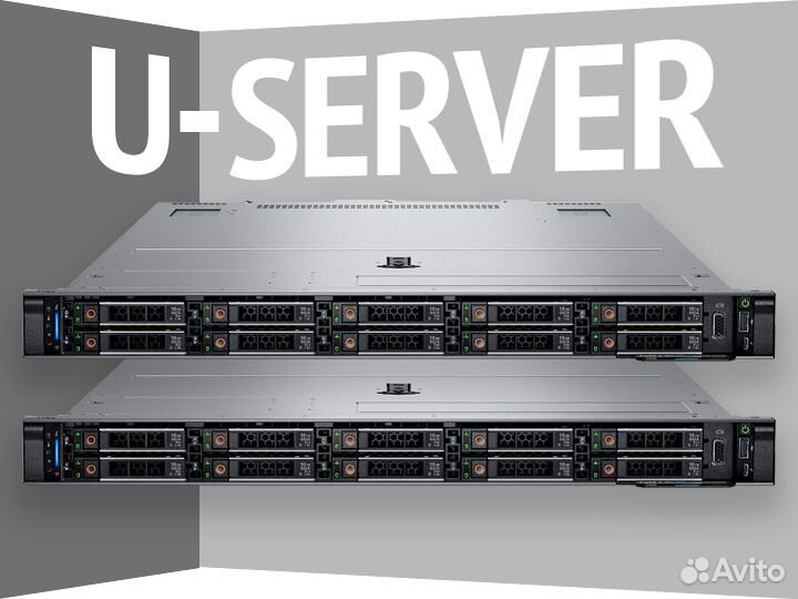 Сервер Dell R640 8*2.5 2*6148 128Gb H730p 2*750W 1