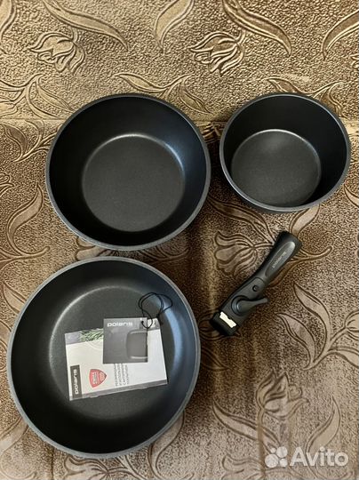 Набор сковородок polaris