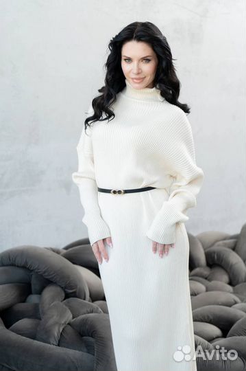 Платье лапша длинное