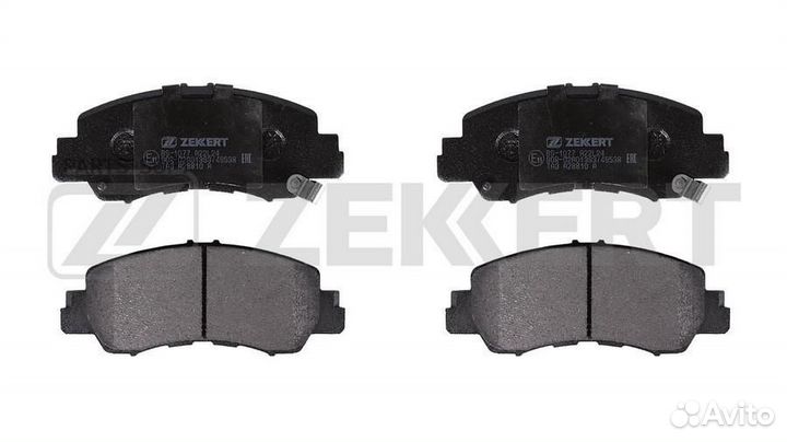 Zekkert BS-1077 Колодки торм. диск. передн. Mitsubishi Eclipse Cross 17