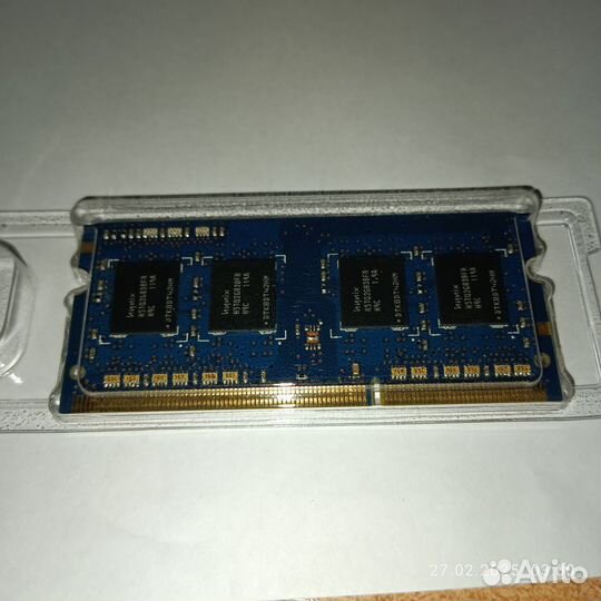 Hynix 2GB DDR3 sodim для ноута