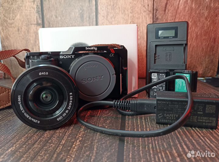 Sony zv e10 Kit 16 50mm + комплект