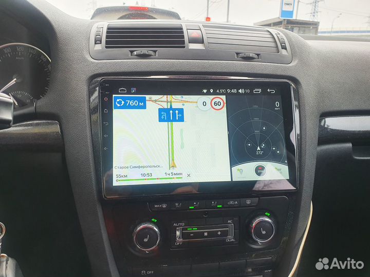 Магнитола Skoda Octavia A5 Android
