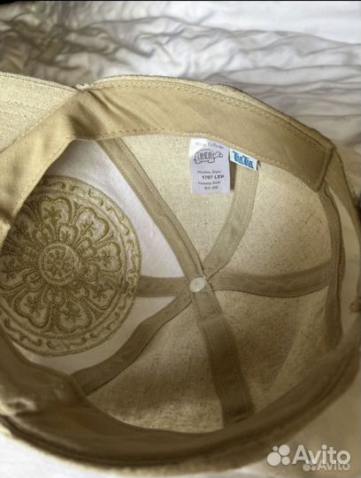 Бейсболка Кепка Шляпа лен Размер 52-56 см