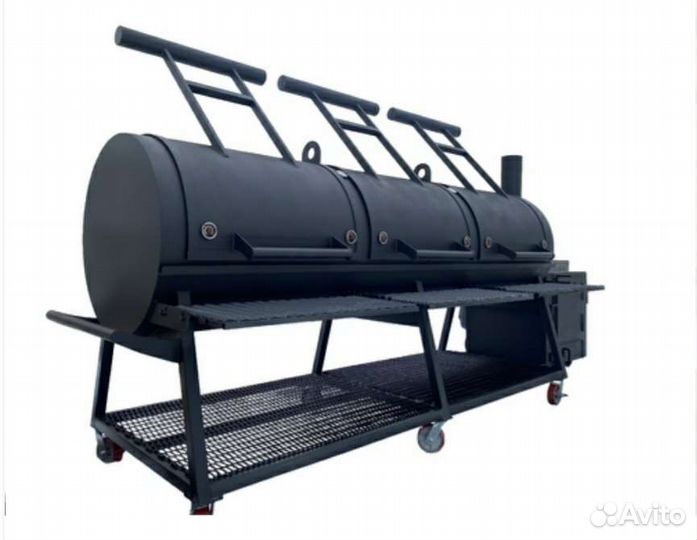 Мангал коптильня смокер