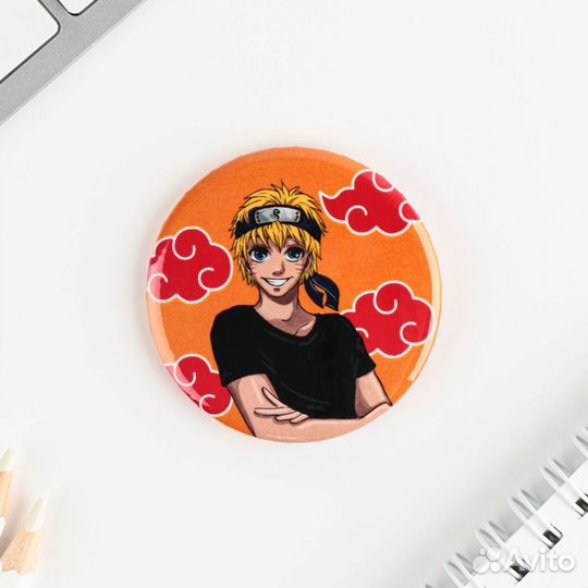 Значок закатной «Аниме»