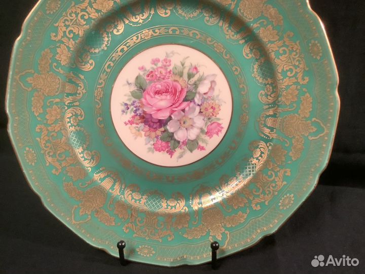 Тарелка декоративная антикварная