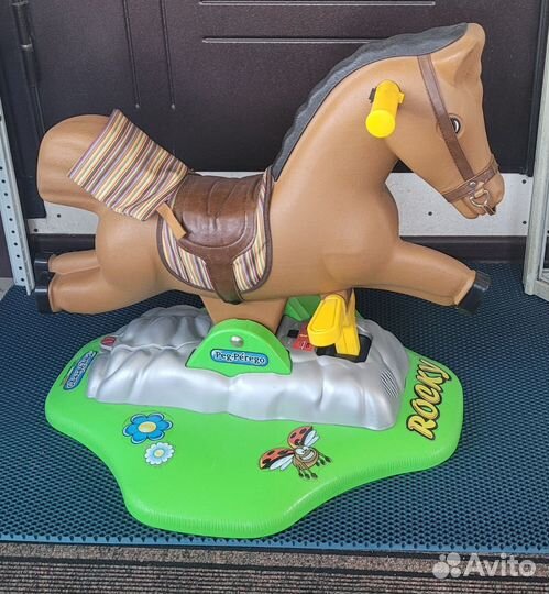 Лошадь качалка электрическая