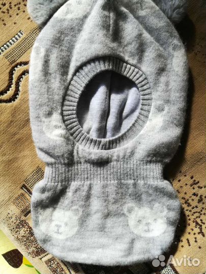 Шапка шлем размер 46-48